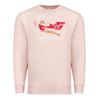 Pale Pink princess diana virgin atlantic fly atlantic Premium Sweatshirt - linhVisuals