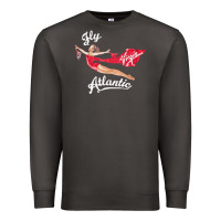 Smoke princess diana virgin atlantic fly atlantic Premium Sweatshirt - linhVisuals