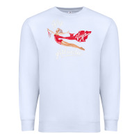 White princess diana virgin atlantic fly atlantic Premium Sweatshirt - linhVisuals