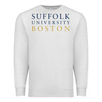 Oatmeal Heather suffolk university Premium Sweatshirt - linhVisuals