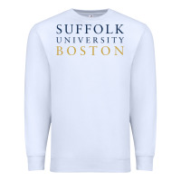 White suffolk university Premium Sweatshirt - linhVisuals