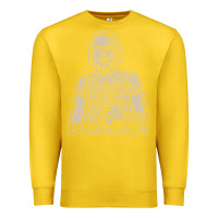 Lemon vintage charles bukowski Premium Sweatshirt - linhVisuals