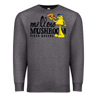 Charcoal Heather mellow mushroom Premium Sweatshirt - linhVisuals