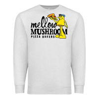 Oatmeal Heather mellow mushroom Premium Sweatshirt - linhVisuals