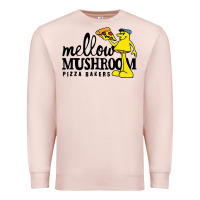 Pale Pink mellow mushroom Premium Sweatshirt - linhVisuals