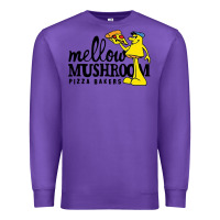 Purple mellow mushroom Premium Sweatshirt - linhVisuals