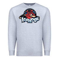 Heather Grey Ice-Hogs Premium Sweatshirt - linhVisuals