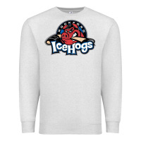 Oatmeal Heather Ice-Hogs Premium Sweatshirt - linhVisuals