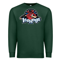 Sports Green Ice-Hogs Premium Sweatshirt - linhVisuals