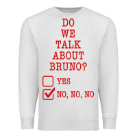 Oatmeal Heather we don’t talk about bruno Premium Sweatshirt - linhVisuals