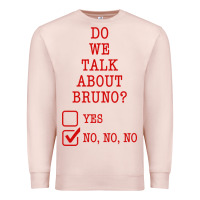 Pale Pink we don’t talk about bruno Premium Sweatshirt - linhVisuals
