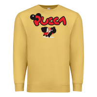 Antique Gold pucca and garu Premium Sweatshirt - linhVisuals