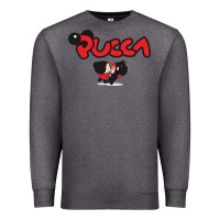 Charcoal Heather pucca and garu Premium Sweatshirt - linhVisuals