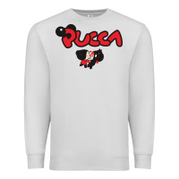 Dove Grey pucca and garu Premium Sweatshirt - linhVisuals
