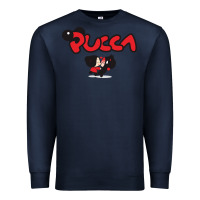 Navy pucca and garu Premium Sweatshirt - linhVisuals