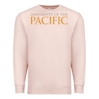 Pale Pink University of the Pacific Premium Sweatshirt - linhVisuals