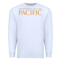 White University of the Pacific Premium Sweatshirt - linhVisuals