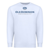 White Old Dominion University Premium Sweatshirt - linhVisuals