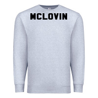 Heather Grey mclovin novelty humor Premium Sweatshirt - linhVisuals