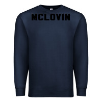 Navy mclovin novelty humor Premium Sweatshirt - linhVisuals