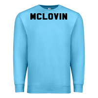 Ocean Blue mclovin novelty humor Premium Sweatshirt - linhVisuals