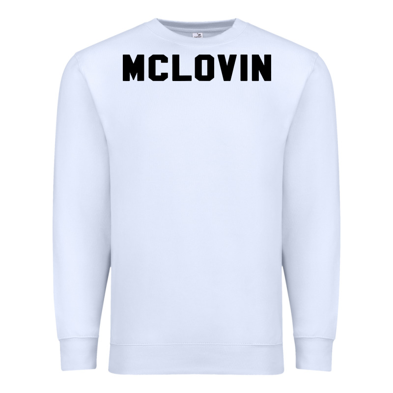 Mclovin Novelty Humor Premium Sweatshirt by linhVisuals | Teevron
