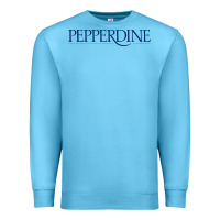 Ocean Blue Pepperdine University Premium Sweatshirt - linhVisuals