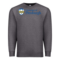 Charcoal Heather University of Pittsburgh Premium Sweatshirt - linhVisuals