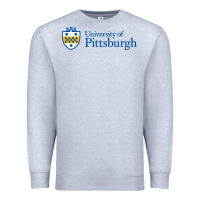Heather Grey University of Pittsburgh Premium Sweatshirt - linhVisuals