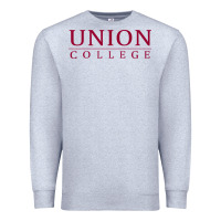 Heather Grey union college Premium Sweatshirt - linhVisuals