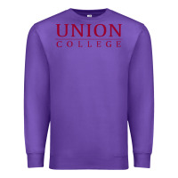 Purple union college Premium Sweatshirt - linhVisuals
