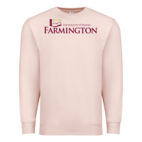 Pale Pink university of maine at farmington Premium Sweatshirt - linhVisuals