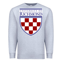 Heather Grey University of Richmond Premium Sweatshirt - linhVisuals