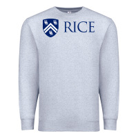 Heather Grey Rice University Premium Sweatshirt - linhVisuals
