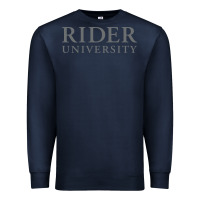 Navy Rider University Premium Sweatshirt - linhVisuals