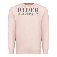 Pale Pink Rider University Premium Sweatshirt - linhVisuals