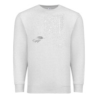 Oatmeal Heather qr code cube we are the borg Premium Sweatshirt - linhVisuals