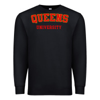Black queens university Premium Sweatshirt - linhVisuals