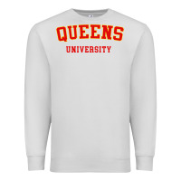 Dove Grey queens university Premium Sweatshirt - linhVisuals