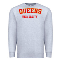 Heather Grey queens university Premium Sweatshirt - linhVisuals