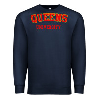 Navy queens university Premium Sweatshirt - linhVisuals