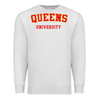 Oatmeal Heather queens university Premium Sweatshirt - linhVisuals