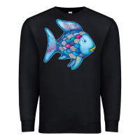 Black rainbow fish Premium Sweatshirt - linhVisuals