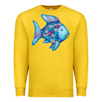 Lemon rainbow fish Premium Sweatshirt - linhVisuals