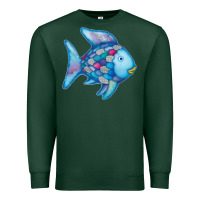 Sports Green rainbow fish Premium Sweatshirt - linhVisuals