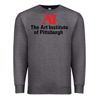Charcoal Heather Art Institute of Pittsburgh Premium Sweatshirt - linhVisuals