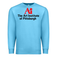 Ocean Blue Art Institute of Pittsburgh Premium Sweatshirt - linhVisuals