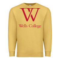 Antique Gold wells college Premium Sweatshirt - linhVisuals