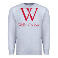 Heather Grey wells college Premium Sweatshirt - linhVisuals