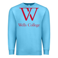 Ocean Blue wells college Premium Sweatshirt - linhVisuals